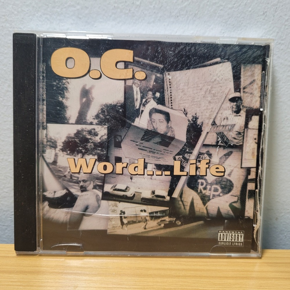 O.C. Word...Life (CD, 1994) Wild Pitch Hip Hop Rap